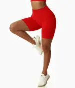 Dalia red push up shorts - Image 2