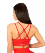 Dalia Red Strappy Top - Image 2