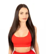 Dalia Red Strappy Top - Image 4