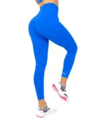 Dalia royal blue push up leggings