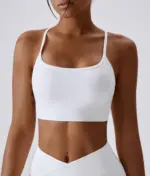 Estela white strappy top - Image 3