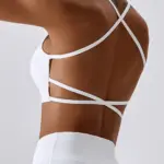Estela white strappy top