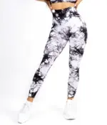 Fiona black & white push up leggings - Image 2