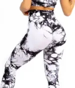 Fiona black & white push up leggings - Image 4