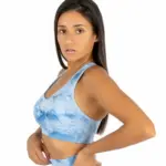 Fiona blue top with straps