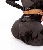 Fiona gray & black push up leggings - Image 4