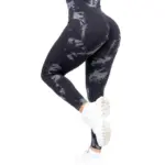 Maya gray/black push up leggings