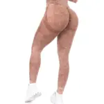 Perfect body brown push up leggings