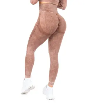 Perfect body brown push up leggings