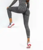 Perfect body dark gray push up leggings - Image 2