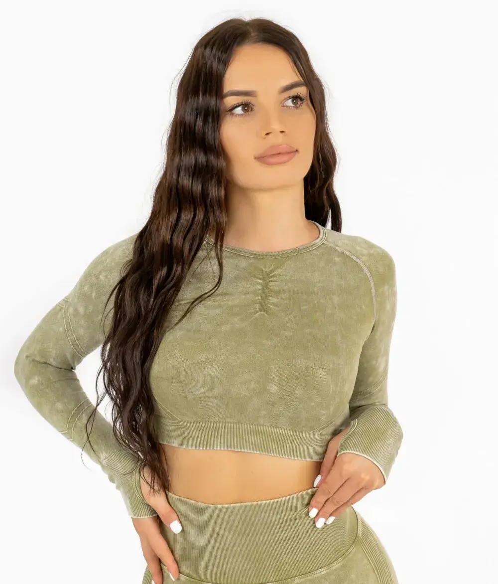 perfect-body-navy-green-top-na-dug-rukav-1 Perfect body navy green top with long sleeves - Image 1