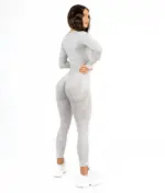 Perfect body platinum set with long sleeve top