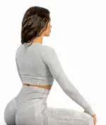 Perfect body platinum top with long sleeves - Image 2