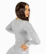 Perfect body platinum top with long sleeves - Image 3