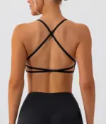 Reina black strappy top - Image 4