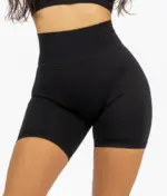 Selena black push up shorts - Image 2