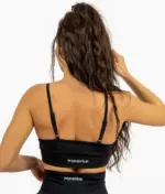 Selena black top with straps - Image 5
