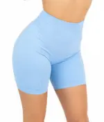 Selena blue push up shorts - Image 2