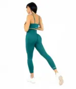 Selena green matching set with strappy top