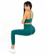 Selena green matching set with strappy top - Image 3