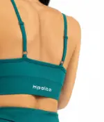 Selena green top with straps - Image 4