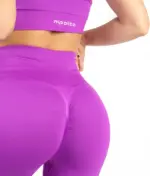 Selena purple matching set with strappy top - Image 4